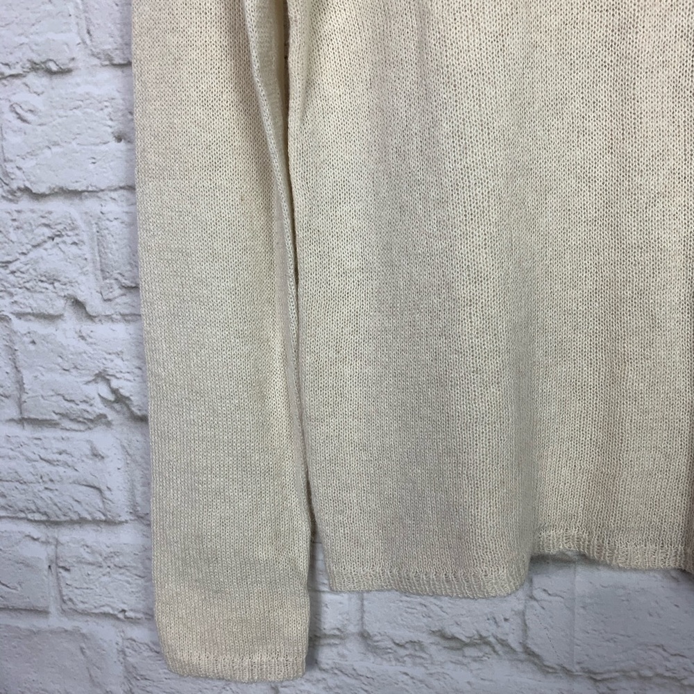 Banana Republic Cream Cowl Turtleneck Sweater S - Picture 3 of 5